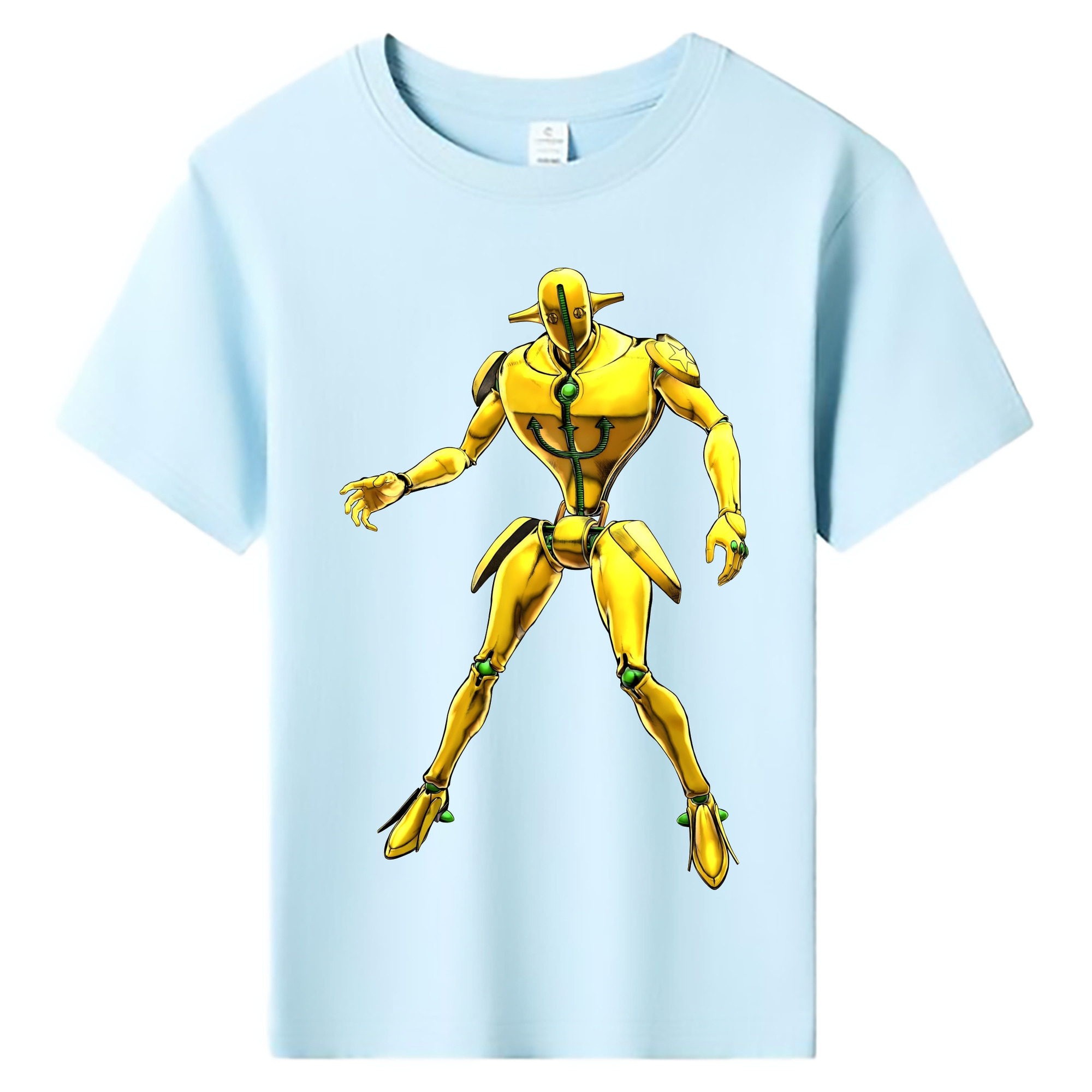 （画像用） ジョジョの奇妙な冒険 JoJo's Bizarre Adventure 綿100％キッズTシャツ（フロントプリント）